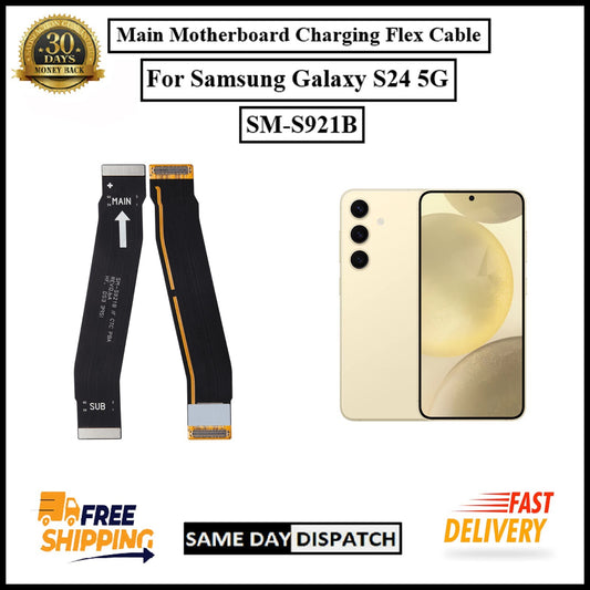 For Samsung Galaxy S24 5G/S921B Main Motherboard Charging Flex Cable Replacement