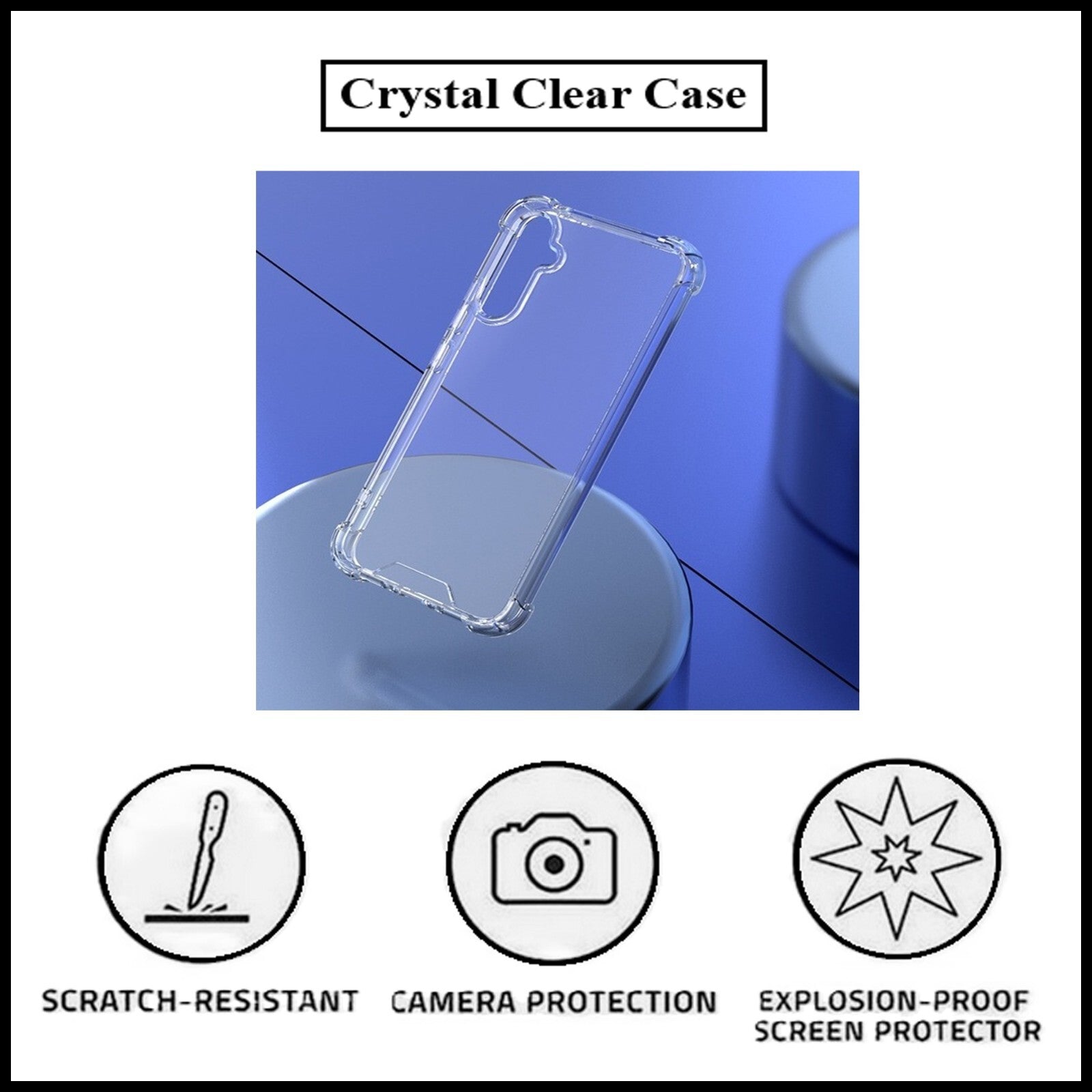 For Samsung Galaxy A35 5G King Kong Anti Burst & Silicon Shockproof Case Cover