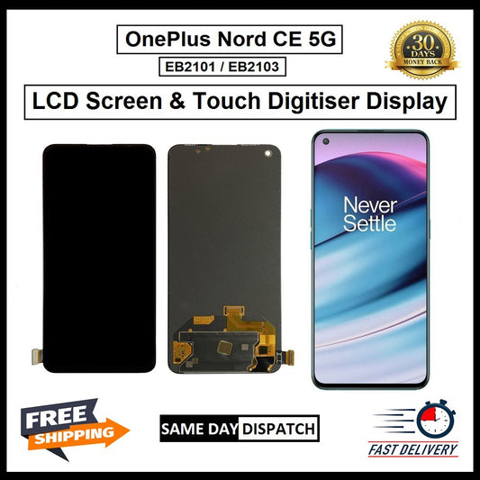 For OnePlus Nord 2 5G / CE 5G Display Touch Digitizer Replacement LCD