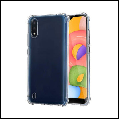 For Samsung Galaxy A01 King Kong Anti Burst & Silicon Shockproof Case Cover