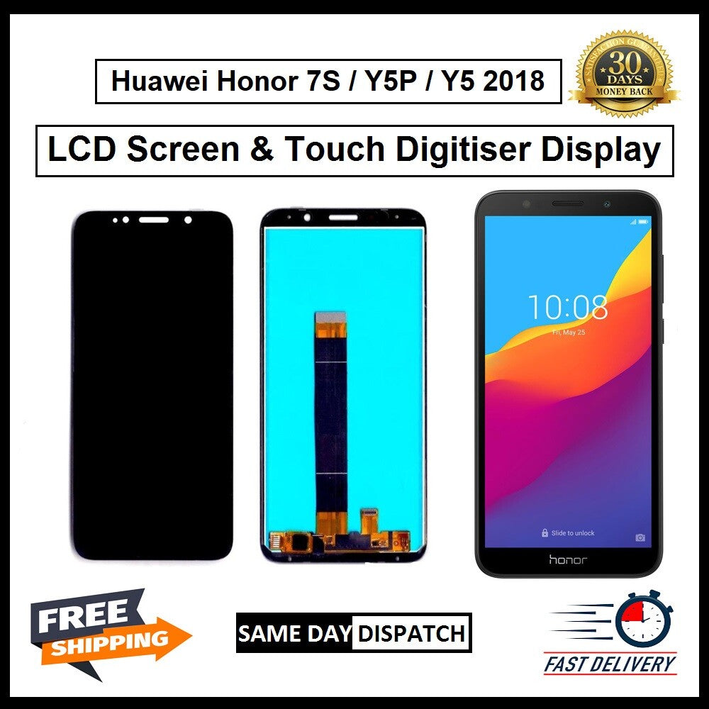 For Huawei Honor 7S /Y5P/ Y5 2018 Display Screen Touch Digitizer Replacement LCD