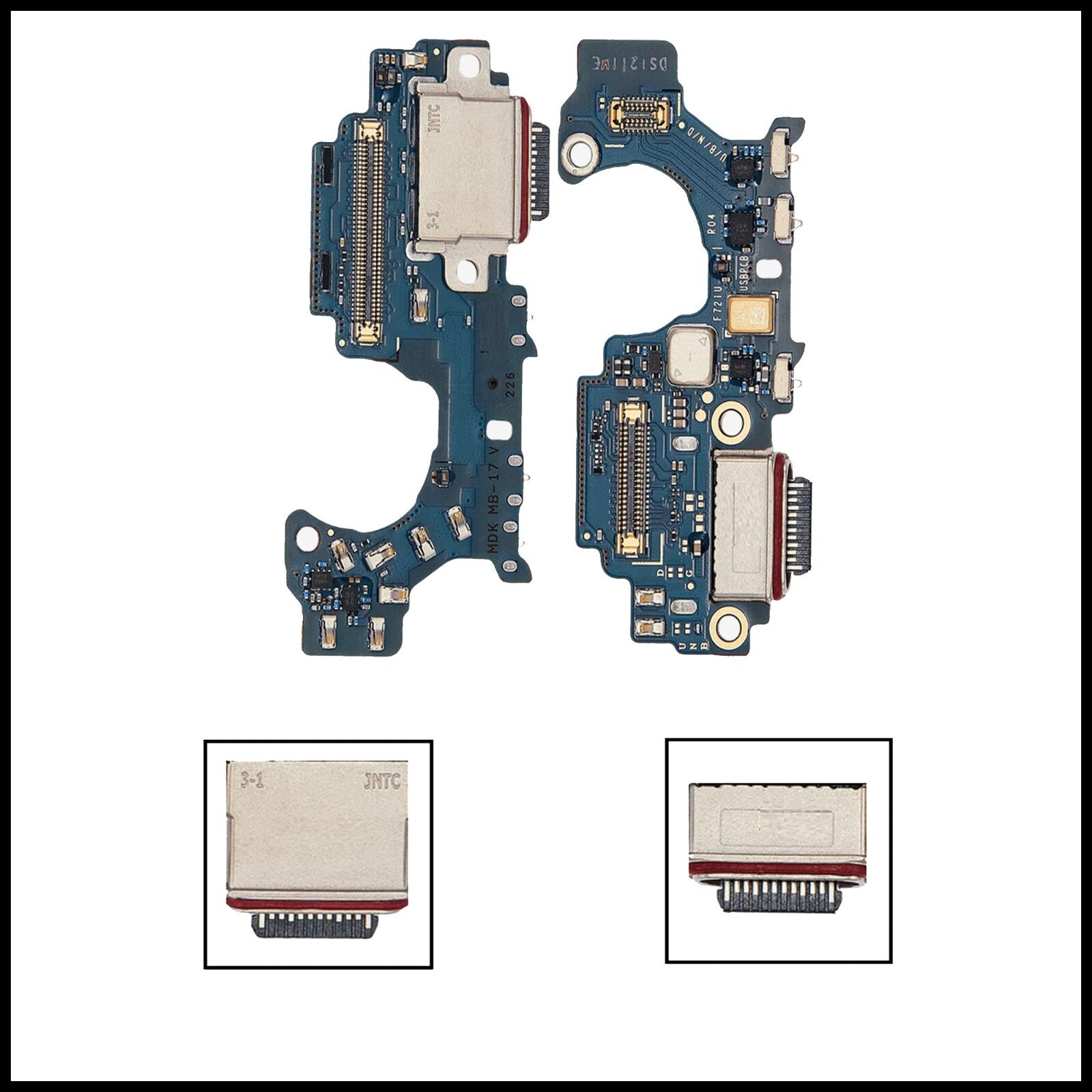 For Samsung Galaxy Z Flip 4 Charging Port Board Connector Replacement