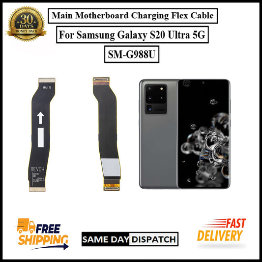 For Samsung Galaxy S20 Ultra 5G Main Motherboard Charging Flex Cable Replacement