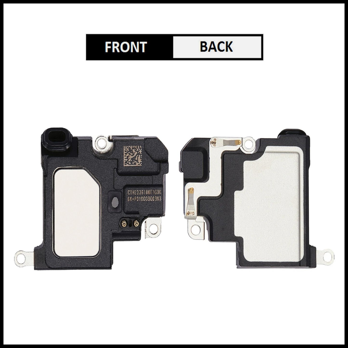 For iPhone 14 Pro Ear Speaker Sensor With Proximity Mic Earpiece Sensor Flex