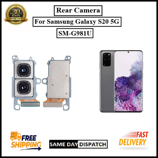 For Samsung Galaxy S20 5G / SM-G981U Genuine Rear (Back) Main Camera Replacement