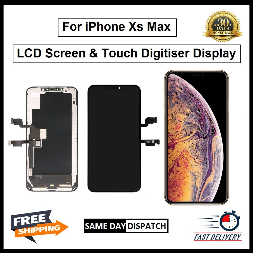For iPhone XS MAX 3D Premium Version Replacement Display Screen Replacement LCD