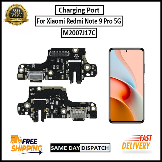 For Xiaomi Redmi Note 9 Pro 5G Charging Port Flex Replacement