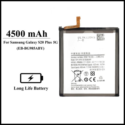 For Samsung Galaxy S20 Plus 5G ( SM-G986 ) 4500mAh+ Internal Replacement Battery