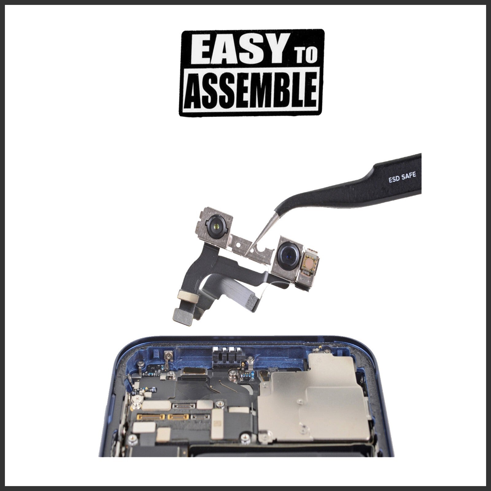 For Apple Gen iPhone 12 Pro Front Camera Replacement  With Proximity Sensor