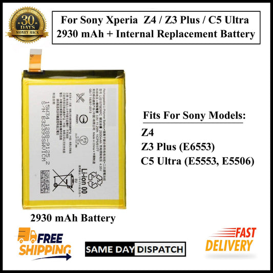 Sony Xperia Z4/Z3 Plus/C5 Ultra LIS1579ERPC 2930mAh Internal Replacement Battery