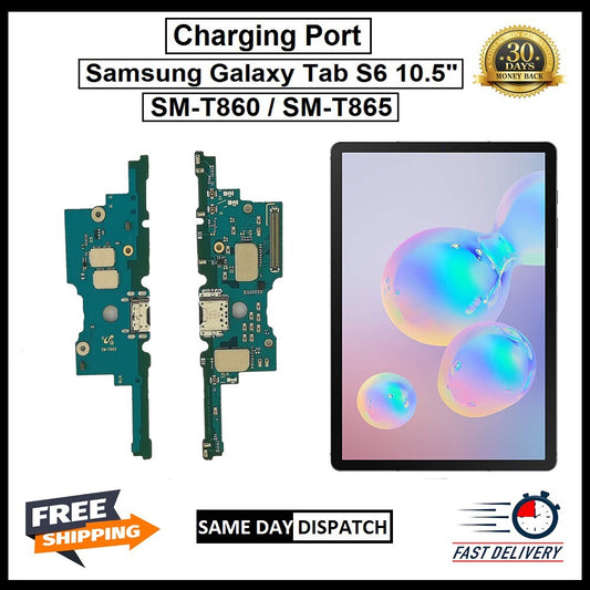 For Samsung Galaxy Tab S6 / SM-T860 / SM-T865  Charging Port Replacement