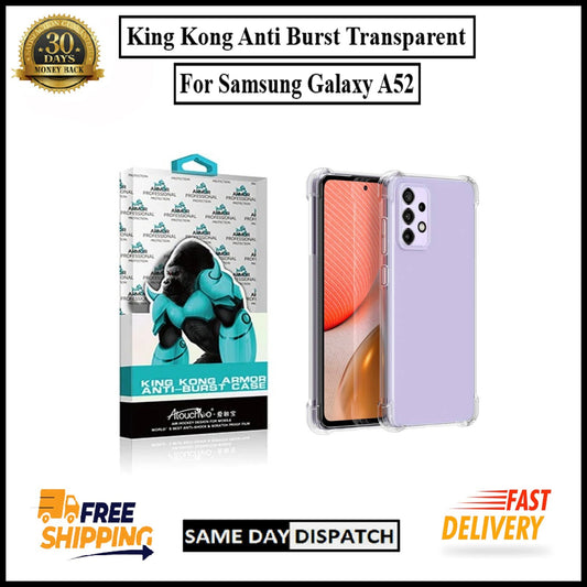 For Samsung Galaxy A52 King Kong Anti Burst & Silicon Shockproof Case Cover