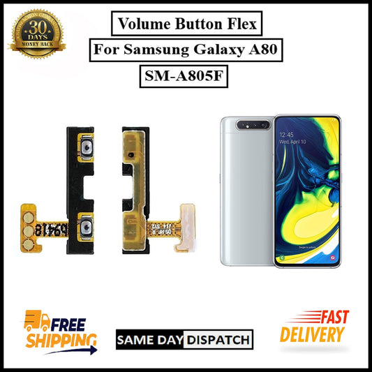 For Samsung Galaxy A80 / SM-A805F Volume Button Flex Cable Replacement