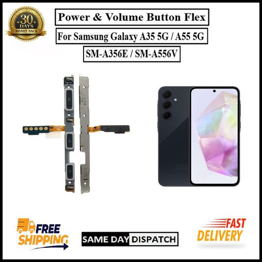 For Samsung Galaxy A35/ A55 5G Power Flex Cable & Volume Button Flex Replacement