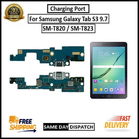 For Samsung Galaxy Tab S3 9.7 SM-T820 / SM-T823 Charging Port Board Replacement