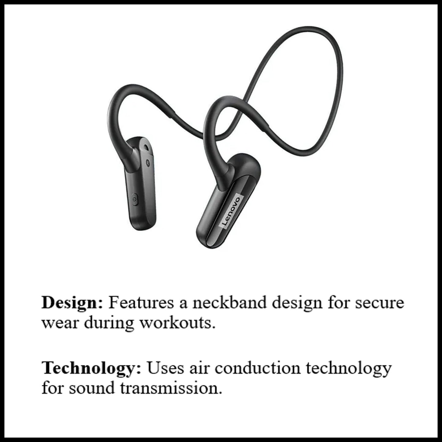 For Lenovo XE06 Thinkplus Live Pods Air Conduction Wireless Bluetooth Headphone