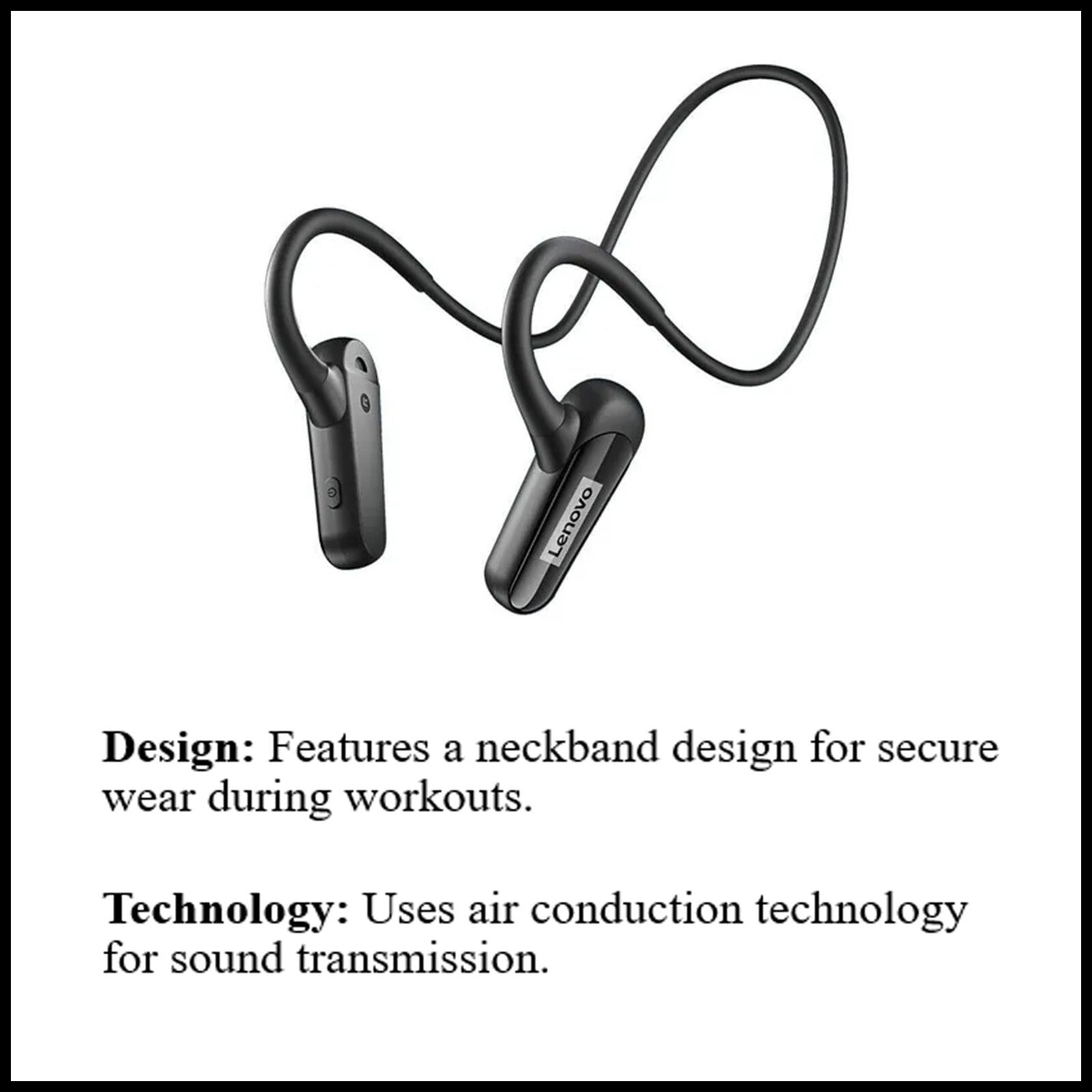 For Lenovo XE06 Thinkplus Live Pods Air Conduction Wireless Bluetooth Headphone