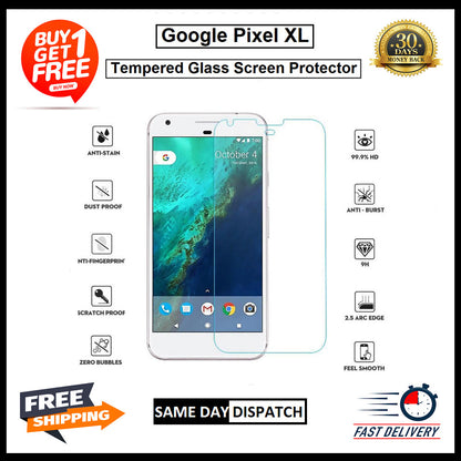 2 Pack Of Google Pixel XL /2 / 2XL /3 / 3XL / 3A /3A XL Tempered Glass Protector