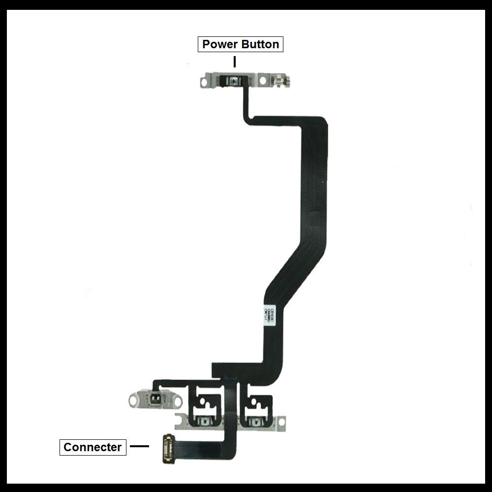 For iPhone 12 Mini Power Flex Cable & Volume Button Flex Replacement