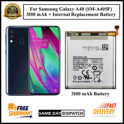 For Samsung Galaxy A40 / ( SM-A405F ) 3100mAh+ Internal Replacement Battery