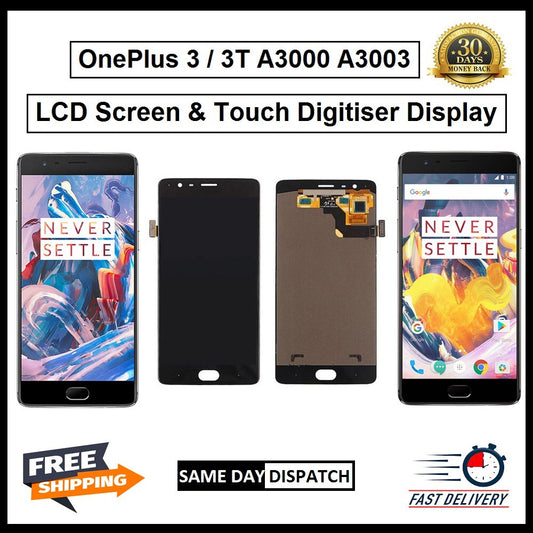 For OnePlus 3 / 3T A300 A3003 Display Screen Touch Digitizer Replacement LCD