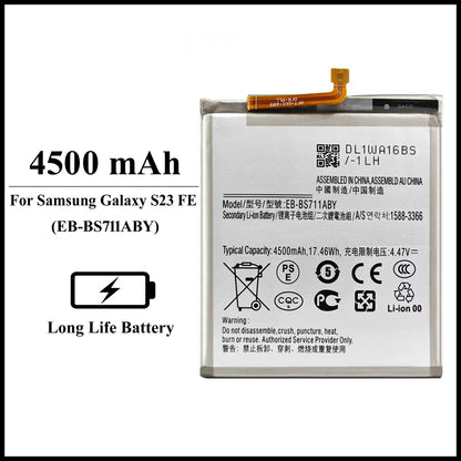 For Samsung Galaxy S23 FE 5G (SM-S711B) 4500mAh+ Internal Replacement Battery