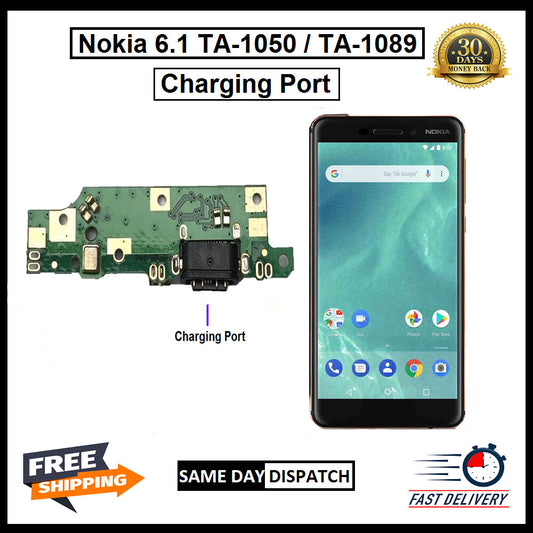 For Nokia 6.1 ( TA-1050 /1089 ) Type C Charging Port Board Connector Replacement