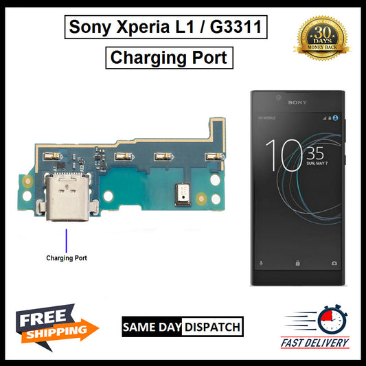 For Sony Xperia L1 ( G3313 ) USB Replacement Charging Port Board Flex Connector