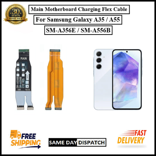 For Samsung Galaxy A35 / A55 Main Motherboard Charging Flex Cable Replacement