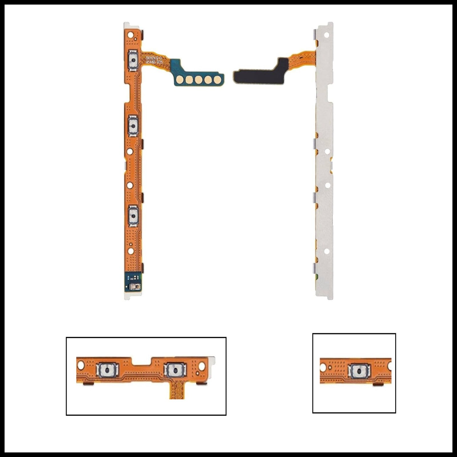 For Samsung Galaxy A34/ A54 5G (A346B/A546U)Power Flex Cable &Volume Button Flex