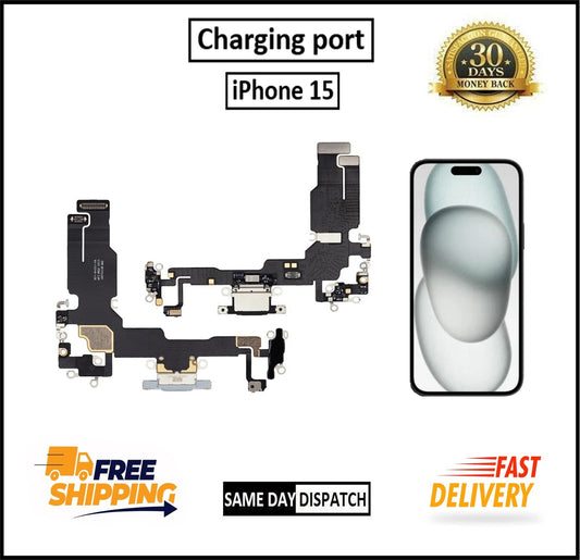For Apple iPhone 15 Type C Charging Port Flex Cable Replacement