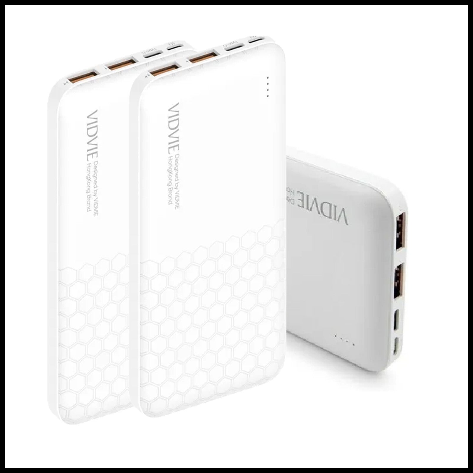 For Vidvie (PB772) 10000mAh LED Power Bank Fast Charging