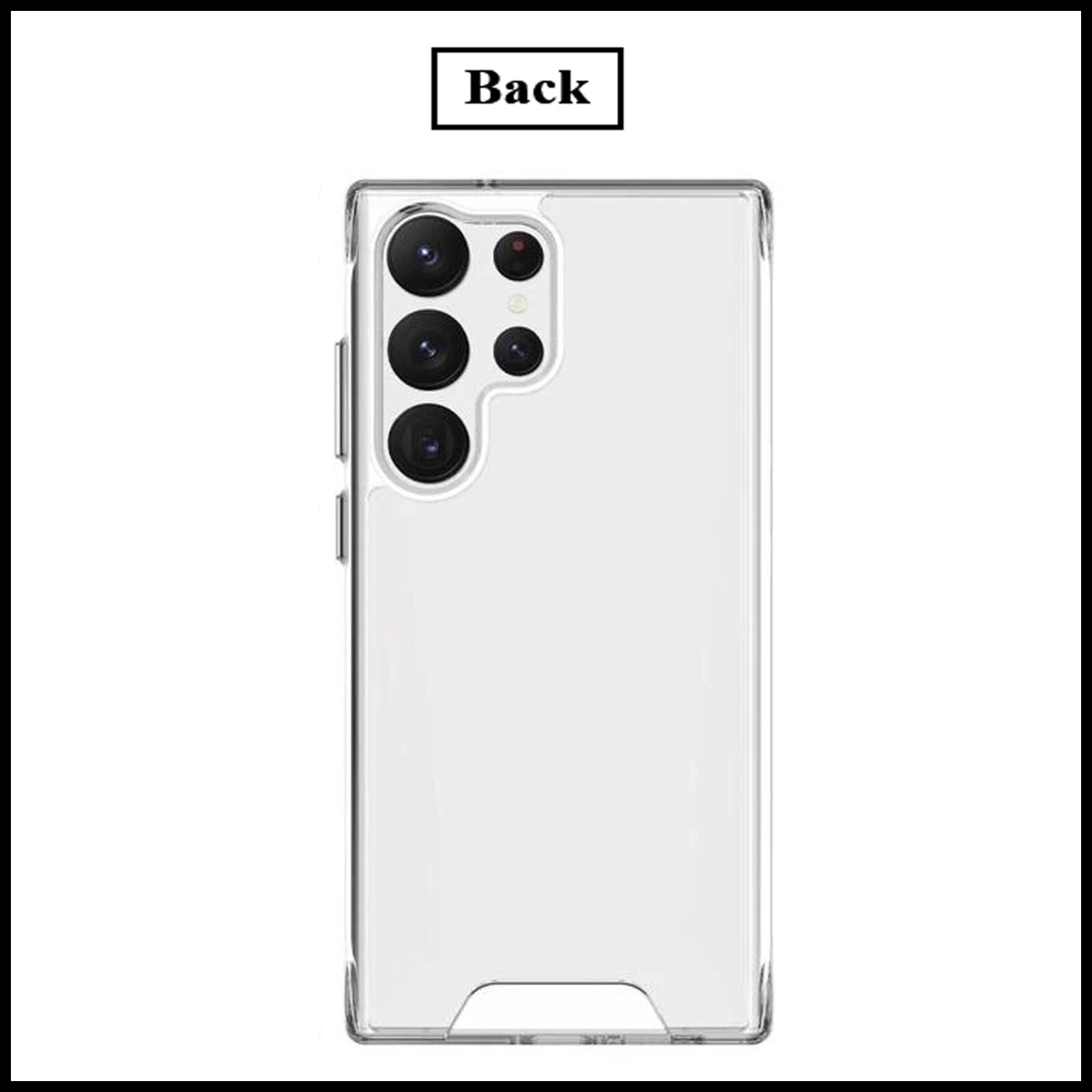 For Samsung Galaxy S24 Ultra Slim Clear Shockproof Gel Phone Cover