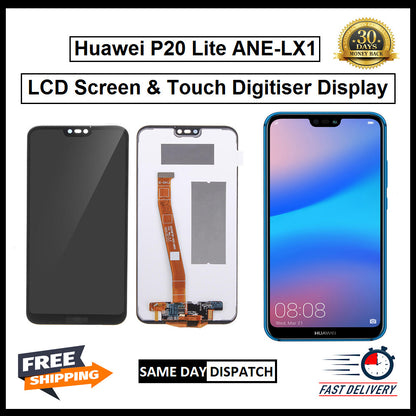For Huawei P20 Lite ANE-LX1 Display Screen Touch Digitizer Replacement LCD