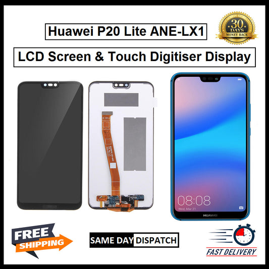 For Huawei P20 Lite ANE-LX1 Display Screen Touch Digitizer Replacement LCD