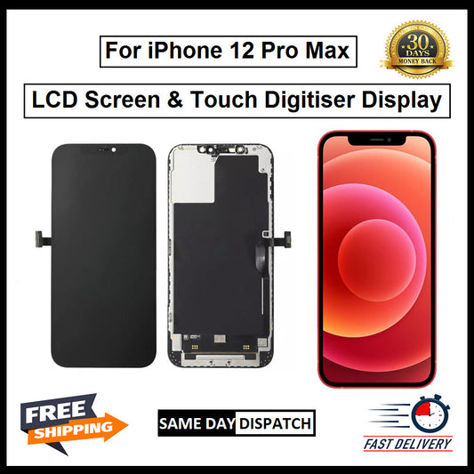 For iPhone 12 Pro Max 3D Premium Version Replacement Display Replacement LCD