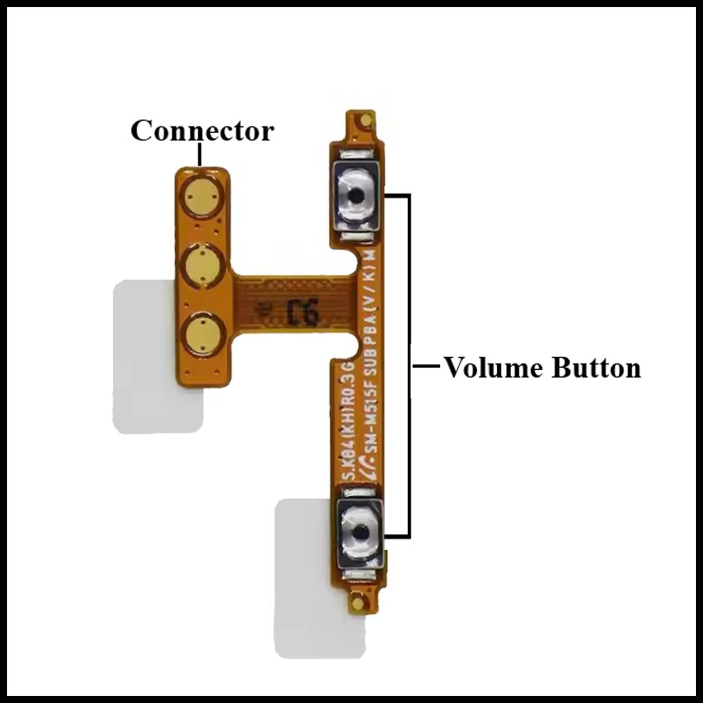 Samsung Galaxy M12/A12/A13 (4G/5G) /A32 5G Volume Button Flex Cable Replacement