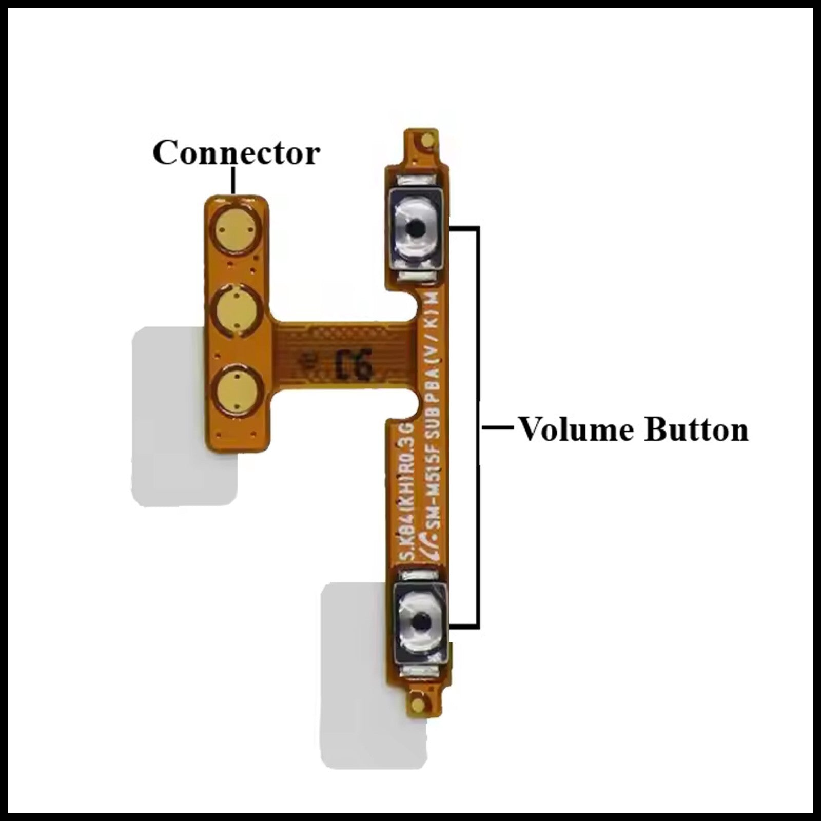 Samsung Galaxy M12/A12/A13 (4G/5G) /A32 5G Volume Button Flex Cable Replacement
