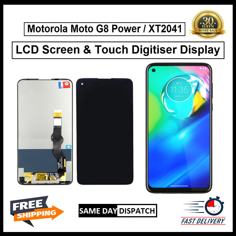 For Motorola Moto G8 Power XT2041 Display Screen Touch Digitizer Replacement LCD