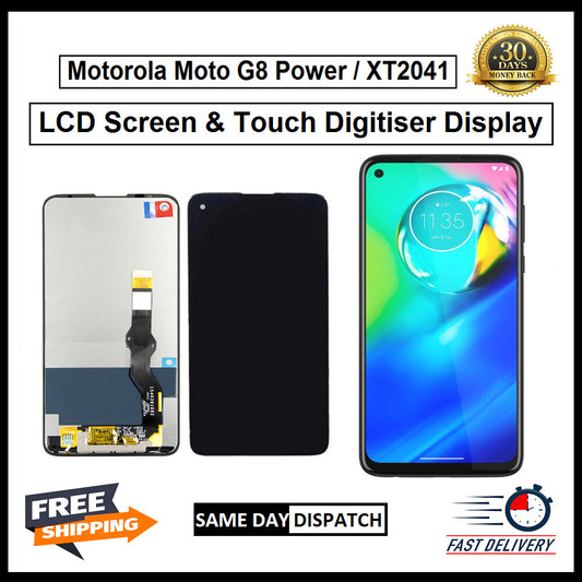 For Motorola Moto G8 Power XT2041 Display Screen Touch Digitizer Replacement LCD