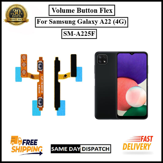 For Samsung Galaxy A22 4G / SM-A225F Volume Button Flex Cable Replacement