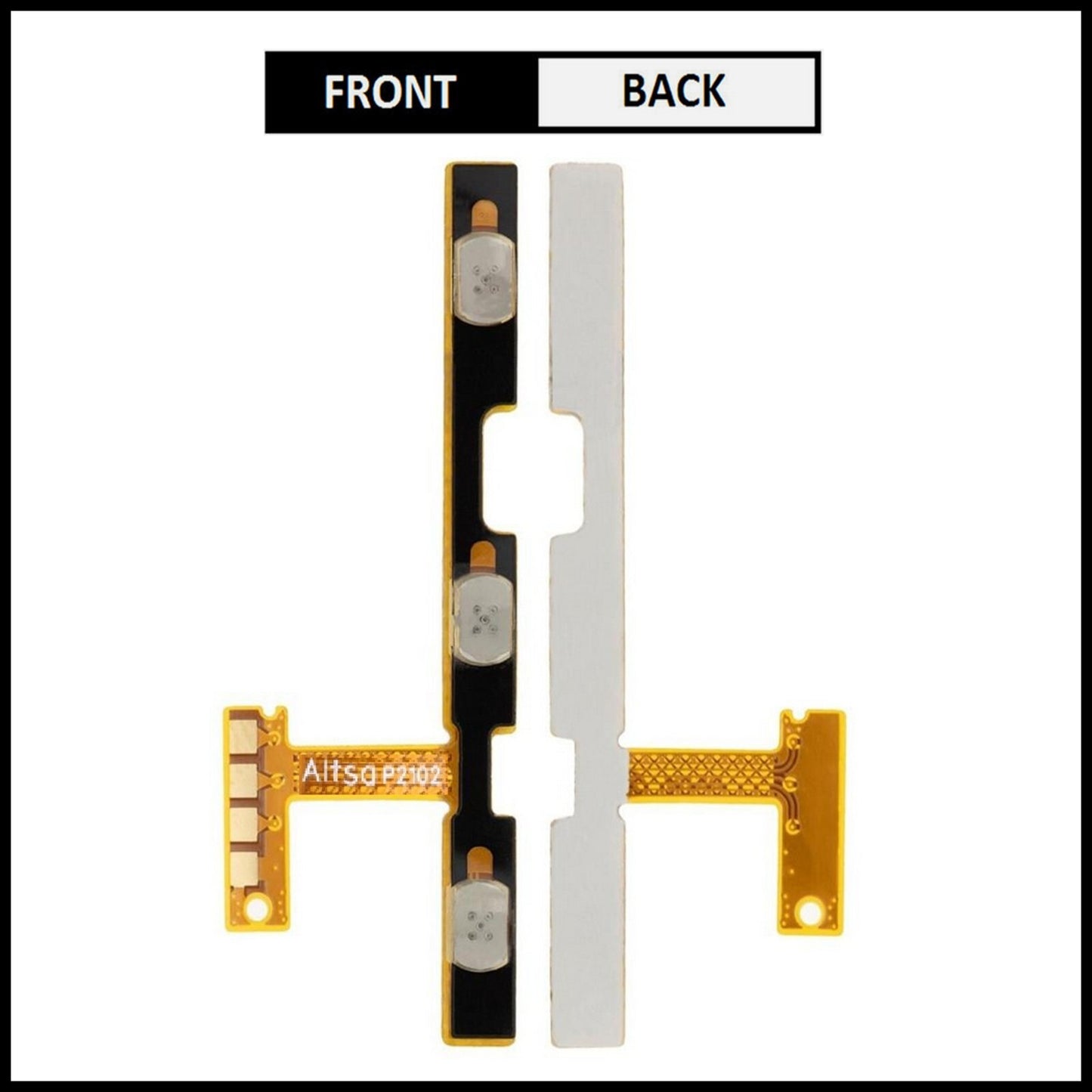 For Samsung Galaxy A02s / A03 Power Flex Cable & Volume Button Flex Replacement