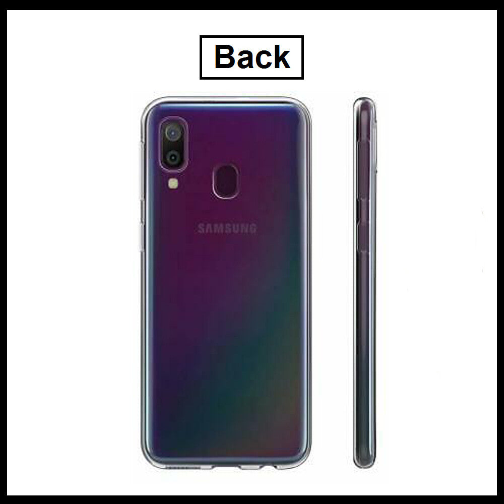 For Samsung Galaxy A40 Slim Clear Shockproof Gel Phone Cover