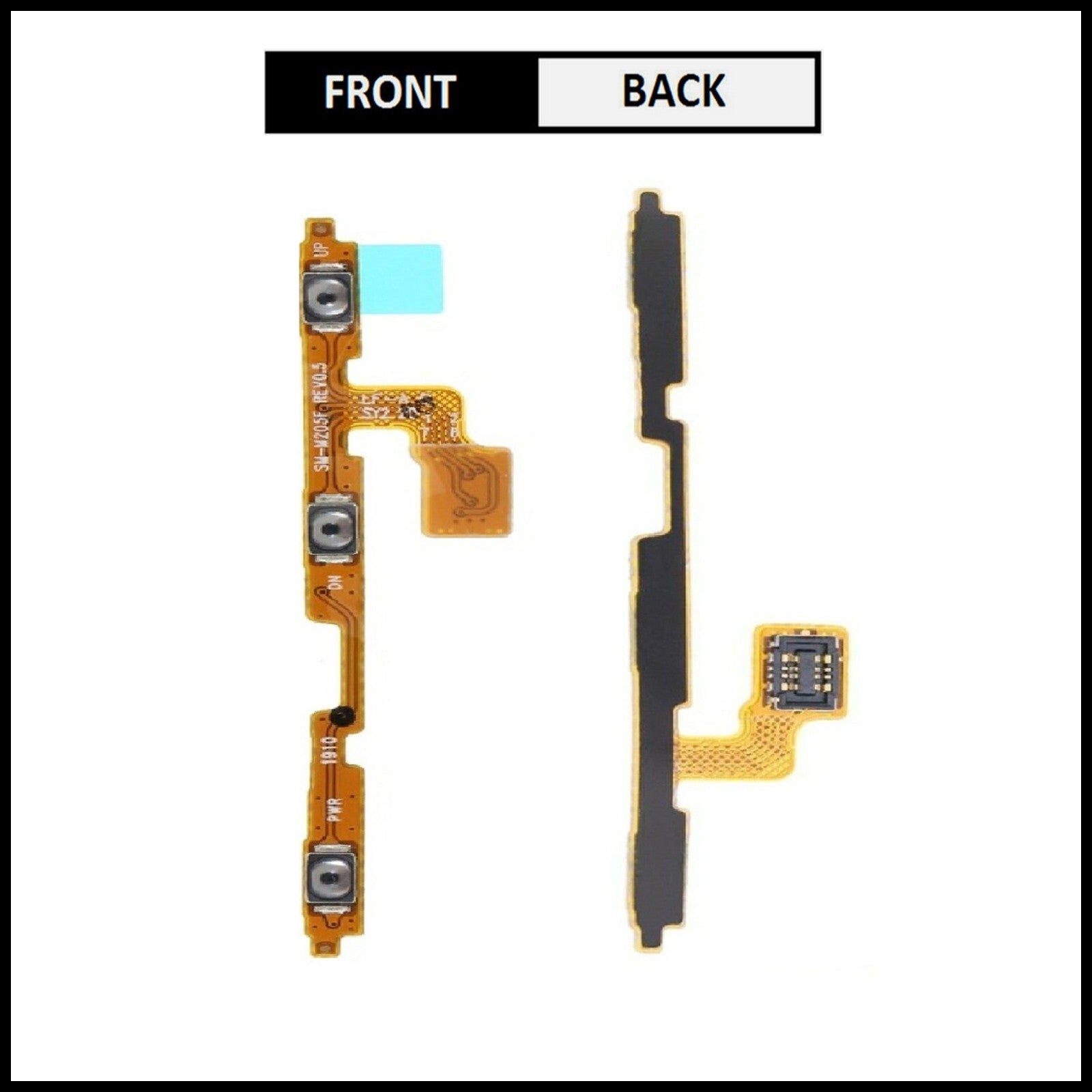For Samsung Galaxy A20e Power Flex Cable & Volume Button Flex Replacement