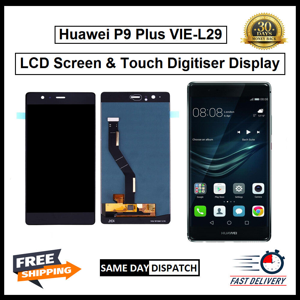 For Huawei P9 Plus VlE-L29 Display Screen Touch Digitizer Replacement LCD