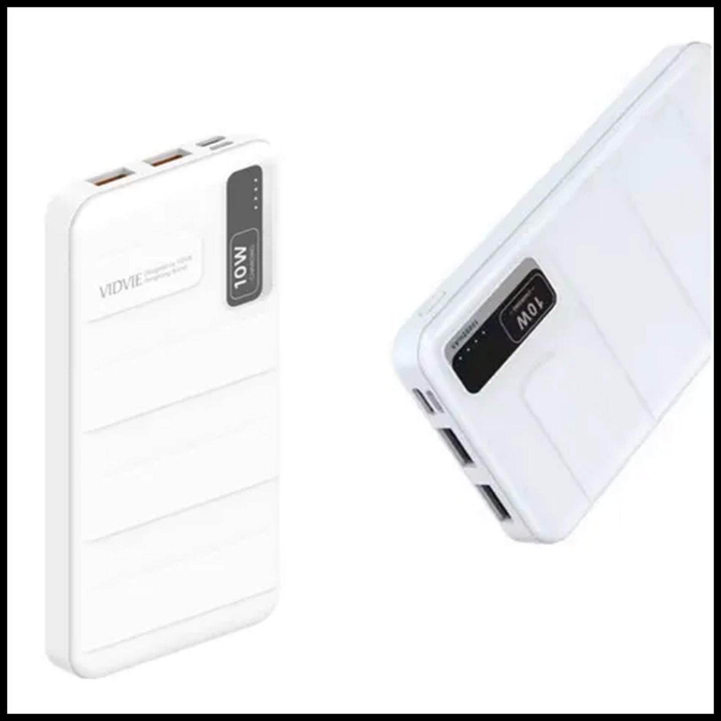 For Vidvie (PB771) 10000mAh LED Power Bank Fast Charging