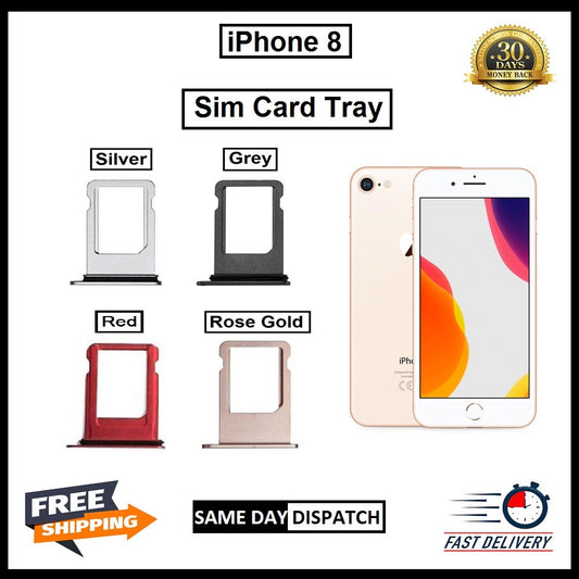 NEW REPLACEMENT FOR iPHONE 8G / 8 SIM TRAY SIM HOLDER SIM SLOT