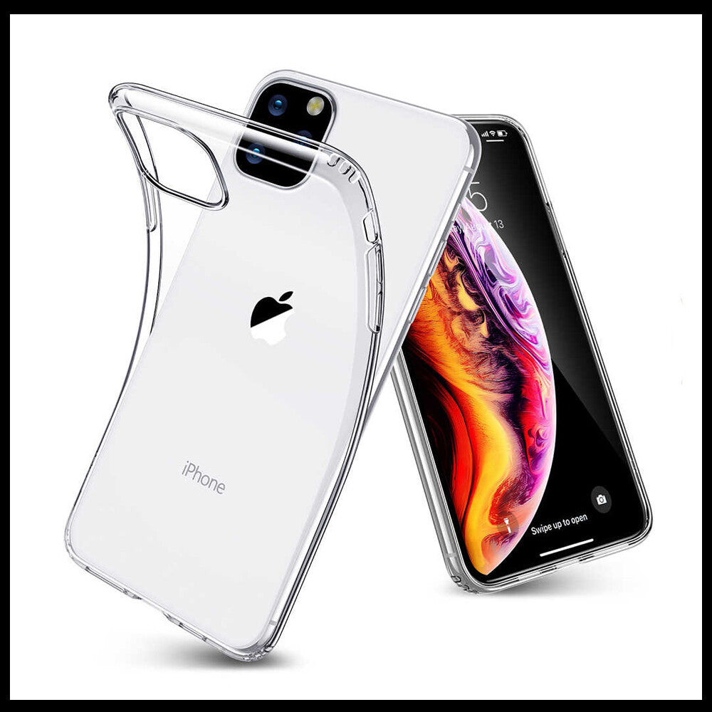 For Apple iPhone 11 Pro Slim Clear Shockproof Gel Phone Cover