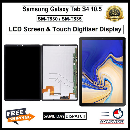 For Samsung Galaxy Tab S4 10.5 T830/T835 LCD Display Touch Screen Replacement