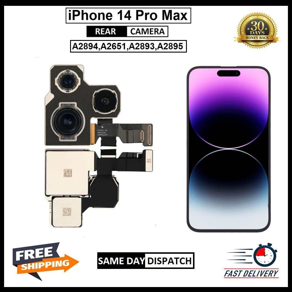 For i Phone 14 Pro Max Genuine Brand New Rear (Back) Facing Camera
